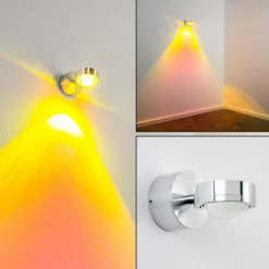 hofstein Applique murale Harare LED Aluminium, 1 lumière