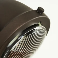 Lampes Industrielles-hofstein Applique murale Herford Brun, Bois foncé, 1 lumière