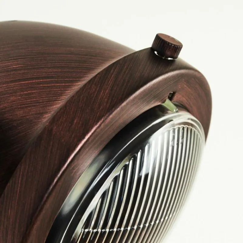 Lampes Industrielles-hofstein Applique murale Herford Bois foncé, Rouille, 1 lumière