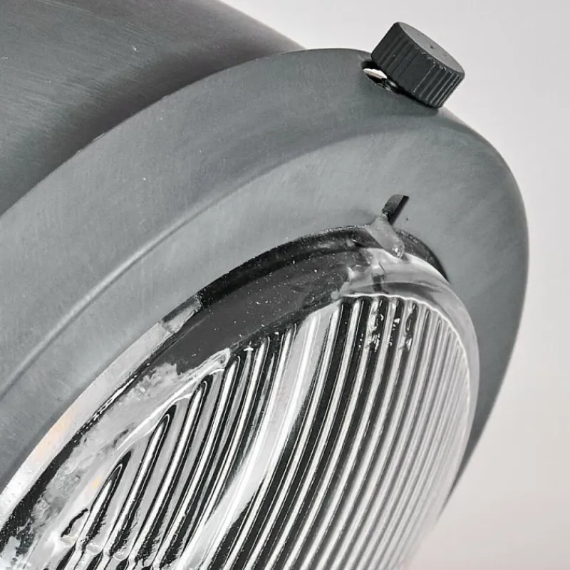 Lampes Industrielles-hofstein Applique murale Herford Gris, Bois clair, 1 lumière