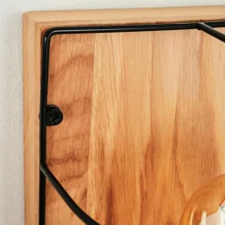 Lampes Vintages & Rétros-hofstein Applique murale Hodne Écru, Noir, 2 lumières