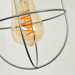 Lampes Vintages & Rétros-hofstein Applique murale Hodne Gris, Noir, 1 lumière