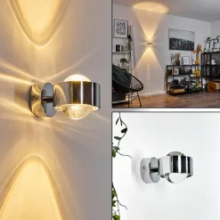 hofstein Applique murale Sapri Chrome, 1 lumière