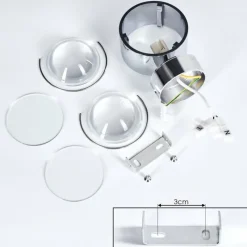 hofstein Applique murale Sapri Chrome, 1 lumière