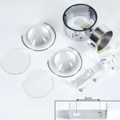 hofstein Applique murale Sapri Chrome, 1 lumière