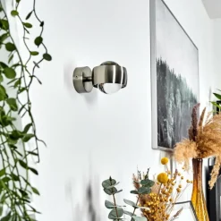 hofstein Applique murale Sapri Nickel mat, 1 lumière