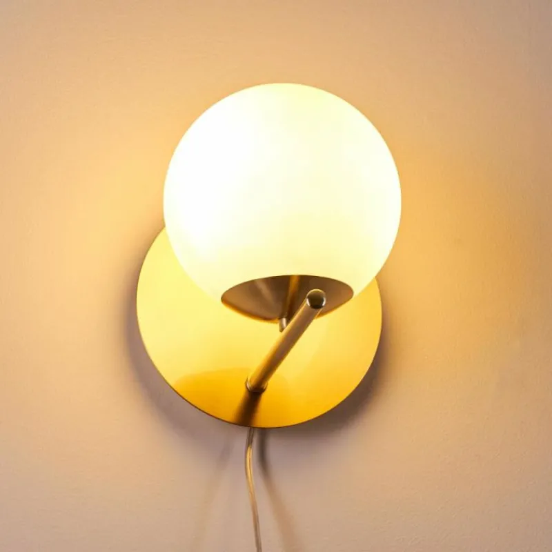 hofstein Applique murale Hogatza Laiton, 1 lumière