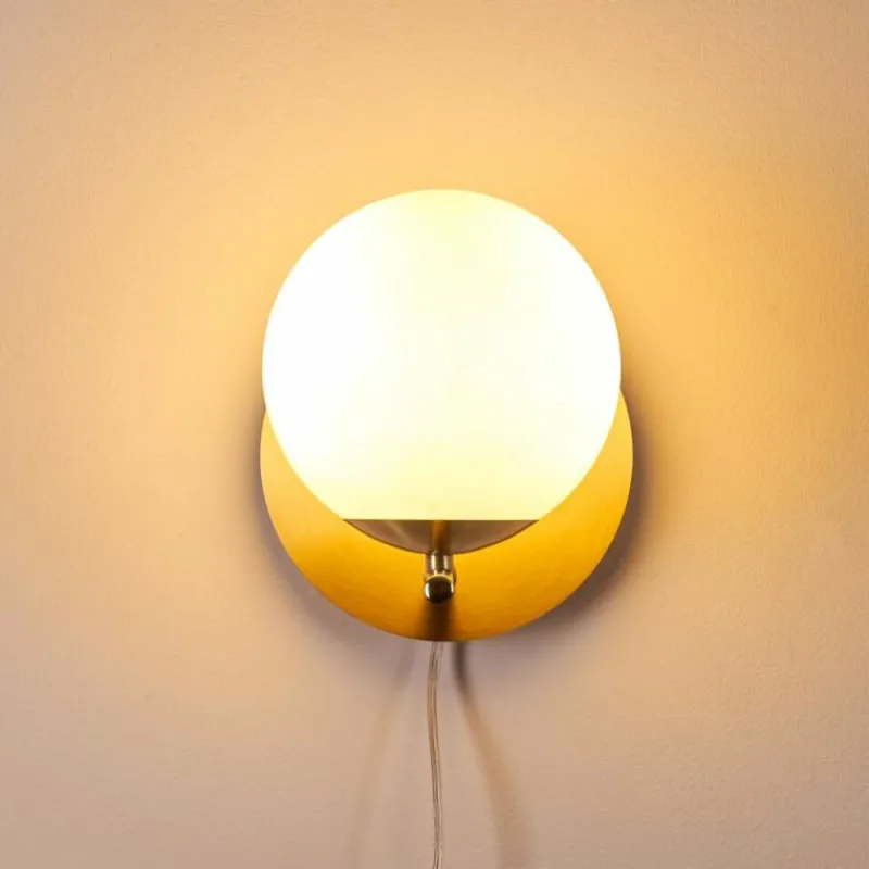 hofstein Applique murale Hogatza Laiton, 1 lumière