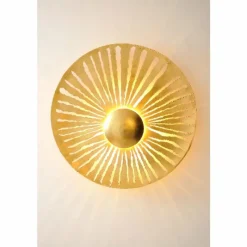 Lampes Dorées-Luminaires Holländer Applique murale Holländer PIETRO Or, 6 lumières