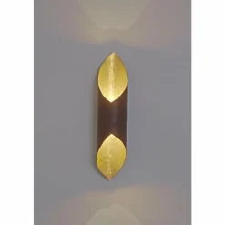 Lampes Dorées-Luminaires Holländer Applique murale Holländer ORGANO Brun, Or, Noir, 2 lumières