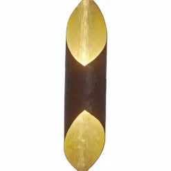 Lampes Dorées-Luminaires Holländer Applique murale Holländer ORGANO Brun, Or, Noir, 2 lumières