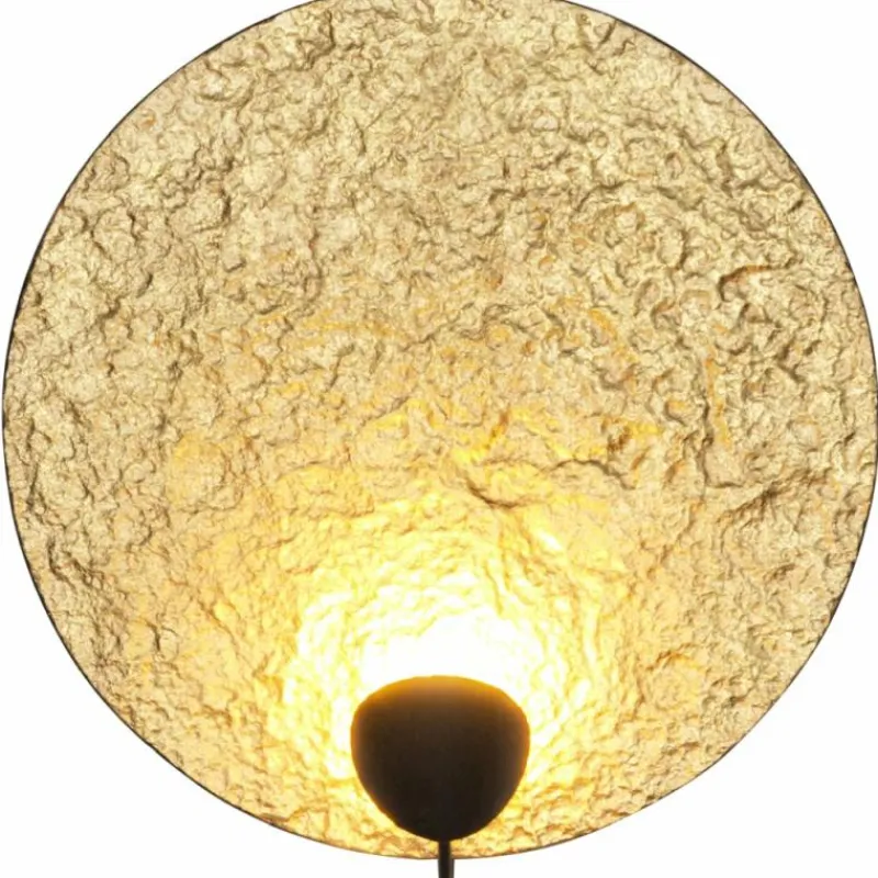 Lampes Dorées-Luminaires Holländer Applique murale Holländer TRAVERSA Brun, Or, Noir, 1 lumière