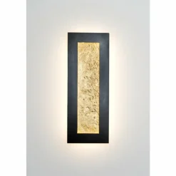 Lampes Dorées-Luminaires Holländer Applique murale Holländer DUPLICATO LED Brun, Or, Noir, 1 lumière