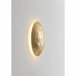 Lampes Dorées-Luminaires Holländer Applique murale Holländer COMMEDIA LED Or, 1 lumière