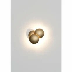 Lampes Dorées-Luminaires Holländer Applique murale Holländer BOLLADARIA PICCOLO LED Or, 2 lumières