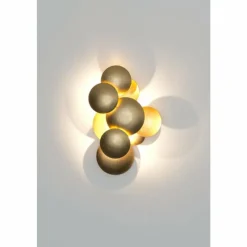Lampes Dorées-Luminaires Holländer Applique murale Holländer BOLLADARIA PICCOLO LED Or, 3 lumières