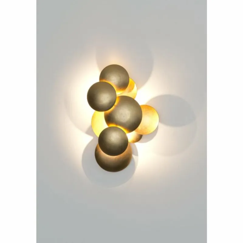 Lampes Dorées-Luminaires Holländer Applique murale Holländer BOLLADARIA PICCOLO LED Or, 3 lumières