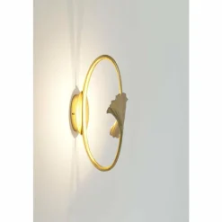 Lampes Dorées-Luminaires Holländer Applique murale Holländer GRACIOSO LED Or, 2 lumières