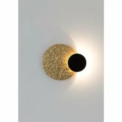 Lampes Dorées-Luminaires Holländer Applique murale Holländer INFINITY LED Or, Noir, 1 lumière