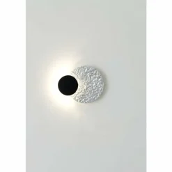 Luminaires Holländer Applique murale Holländer METEOR LED Noir, Argenté, 1 lumière* Éclairage Led