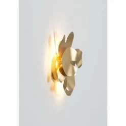 Luminaires Rustiques-Luminaires Holländer Applique murale Holländer CONTROVERSIA LED Or, 5 lumières