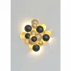 Lampes Dorées-Luminaires Holländer Applique murale Holländer BOLLADARIA GRANDE LED Brun, Or, Noir, 6 lumières