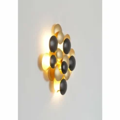 Lampes Dorées-Luminaires Holländer Applique murale Holländer BOLLADARIA GRANDE LED Brun, Or, Noir, 6 lumières