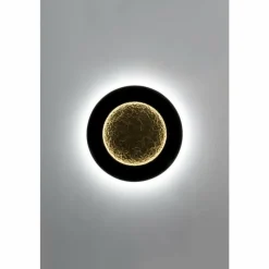 Lampes Dorées-Luminaires Holländer Applique murale Holländer LUNA LED Brun, Or, Noir, 2 lumières