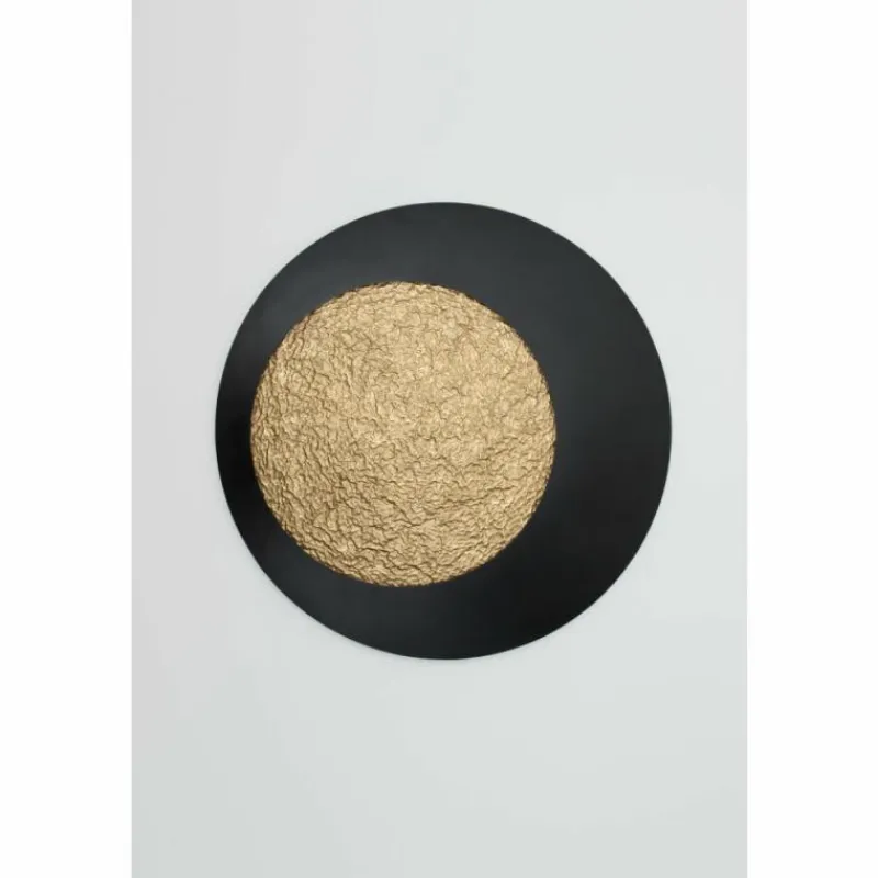 Lampes Dorées-Luminaires Holländer Applique murale Holländer PLENILUNIO LED Brun, Or, Noir, 2 lumières