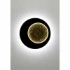 Lampes Dorées-Luminaires Holländer Applique murale Holländer PLENILUNIO LED Brun, Or, Noir, 2 lumières