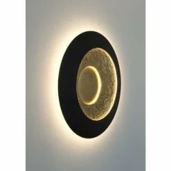 Lampes Dorées-Luminaires Holländer Applique murale Holländer URANO LED Brun, Or, Noir, 3 lumières