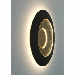 Lampes Dorées-Luminaires Holländer Applique murale Holländer URANO LED Brun, Or, Noir, 3 lumières
