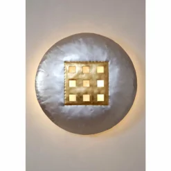 Lampes Dorées-Luminaires Holländer Applique murale Holländer EARTH Or, Argenté, 2 lumières