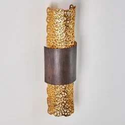 Lampes Dorées-hofstein Applique murale Holländer PALAZZO Or, Laiton, 2 lumières