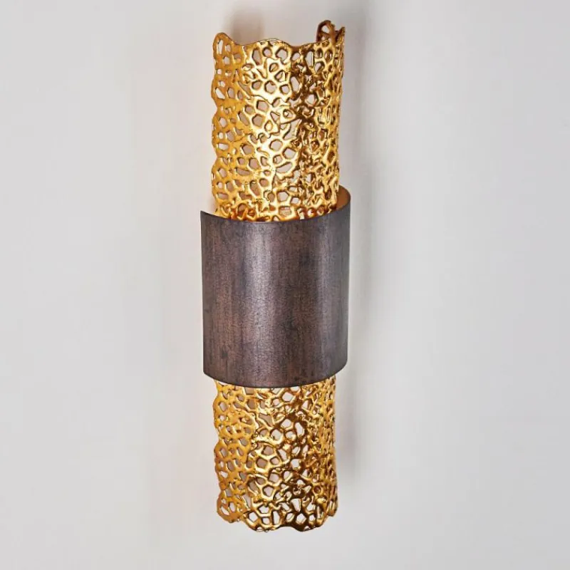 Lampes Dorées-hofstein Applique murale Holländer PALAZZO Or, Laiton, 2 lumières