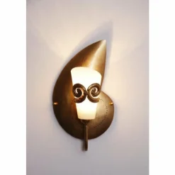 Luminaires Holländer Applique murale Holländer DOPPIONE Or, Laiton, 1 lumière