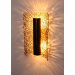 Lampes Dorées-Luminaires Holländer Applique murale Holländer UTOPISTICO Brun doré, 2 lumières