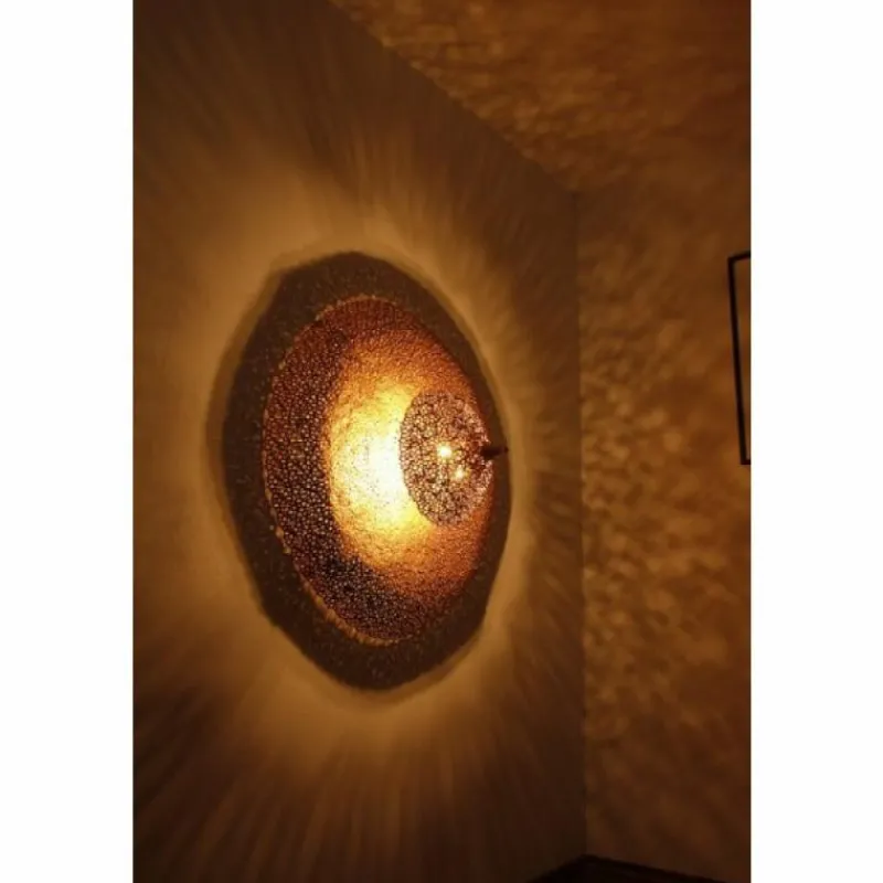 Luminaires Orientaux-Luminaires Holländer Applique murale Holländer UTOPISTICO Or, Laiton, 3 lumières