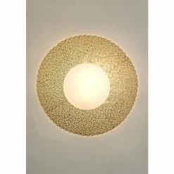 Luminaires Holländer Applique murale Holländer UTOPISTICO GRANDE Or, 2 lumières