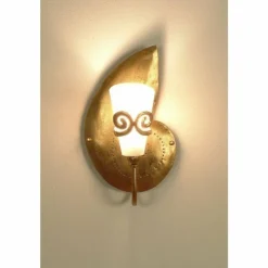 Luminaires Holländer Applique murale Holländer DOPPIONE LINKS Or, 1 lumière