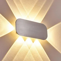 hofstein Applique murale Homad LED Aluminium, 1 lumière