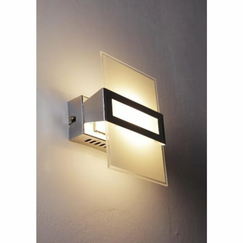 Luminaires Fischer & Honsel Applique murale Honsel Luz LED Chrome, 1 lumière