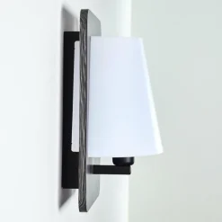 hofstein Applique murale Huddinge Gris, 1 lumière