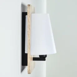 Luminaires Scandinaves-hofstein Applique murale Huddinge Bois clair, 1 lumière