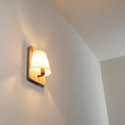 Luminaires Scandinaves-hofstein Applique murale Huddinge Bois clair, 1 lumière