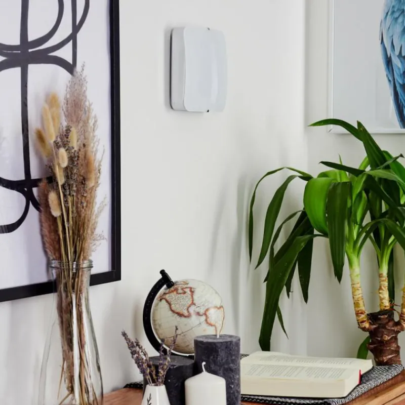 hofstein Applique murale Hutton LED Nickel mat, 1 lumière