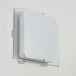 hofstein Applique murale Hutton LED Nickel mat, 1 lumière