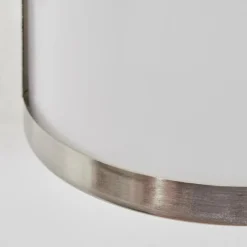 hofstein Applique murale Hutton LED Nickel mat, 2 lumières