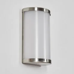 hofstein Applique murale Hutton LED Nickel mat, 2 lumières