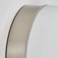 hofstein Applique murale Hutton LED Nickel mat, 1 lumière